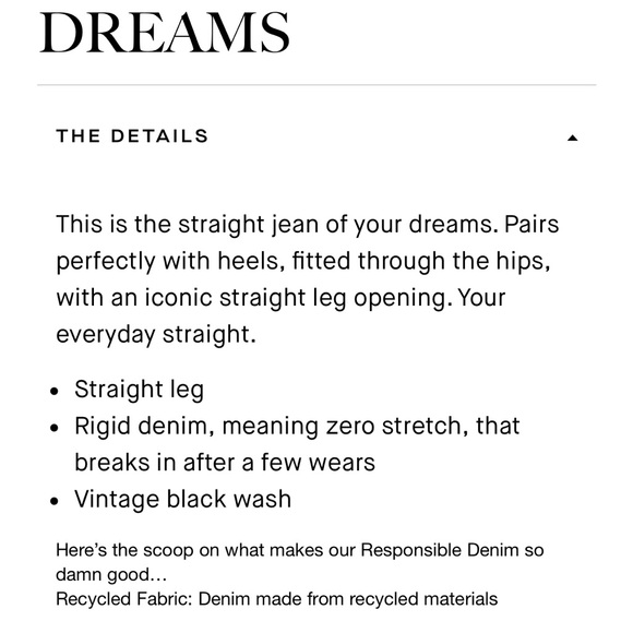 NWT GOOD AMERICAN | Icon straight vintage look distressed black denim jeans sz 6 - Picture 12 of 13